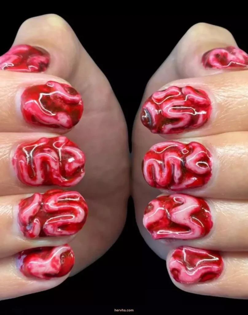 3D Brain Nails