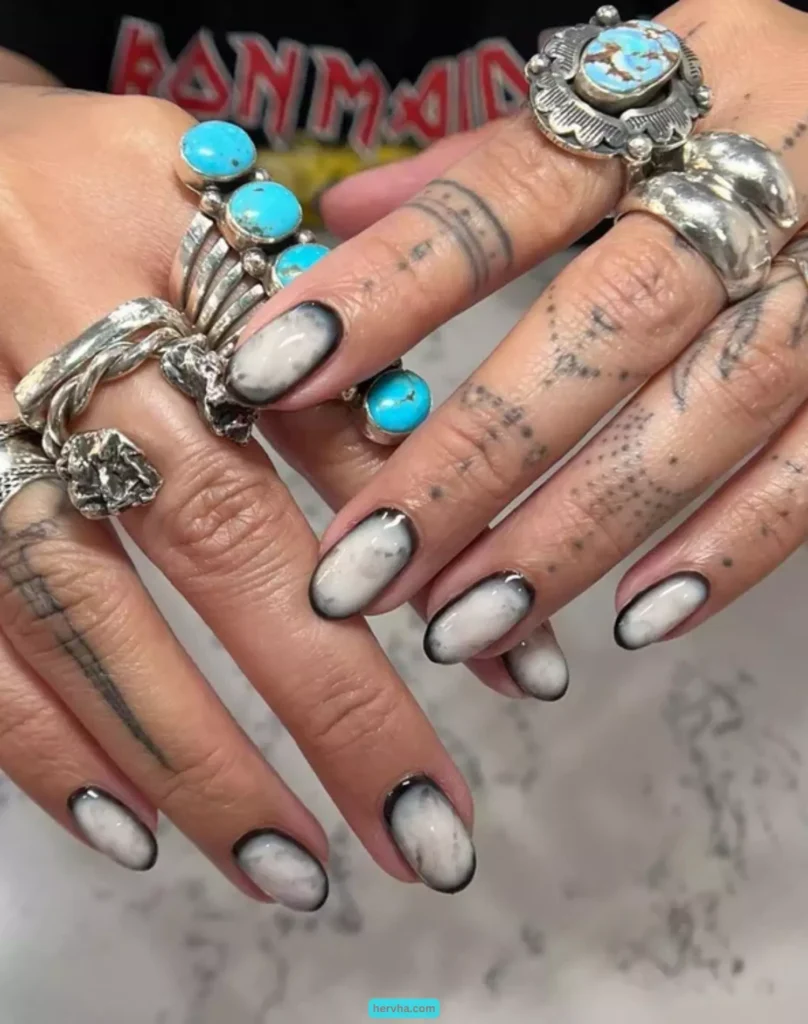 Hazy Void Nails