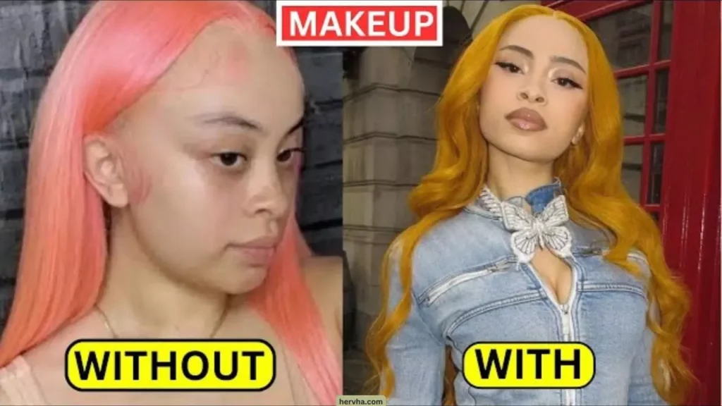 Ice Spice: Makeup vs. No Makeup