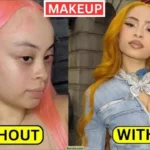 Ice Spice: Makeup vs. No Makeup