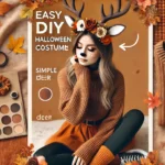 Easy DIY Deer Costume for Halloween