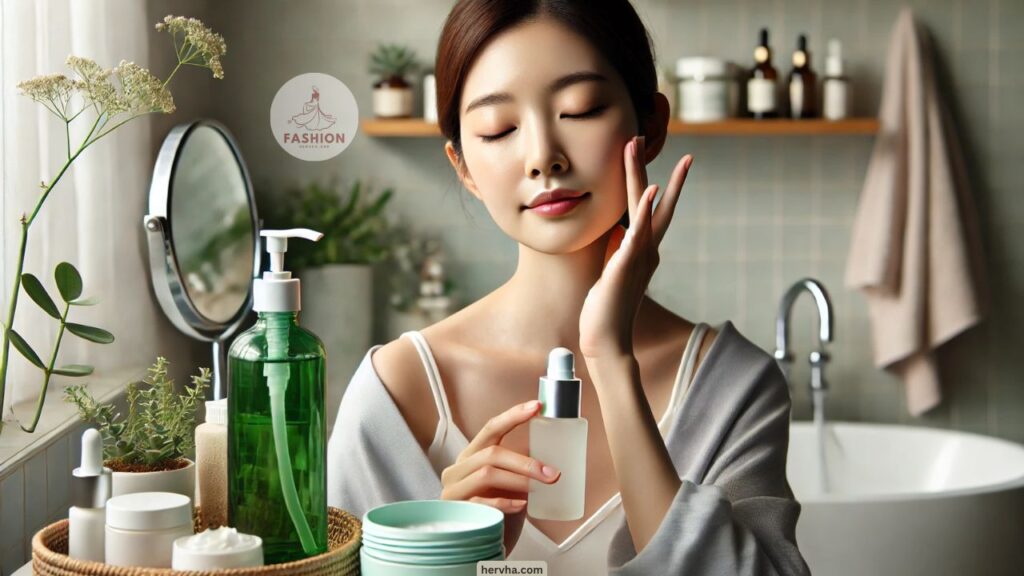 Natural Korean Glass Skin Routine at Home