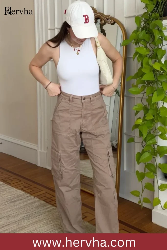 Crop Top and Baseball Cap