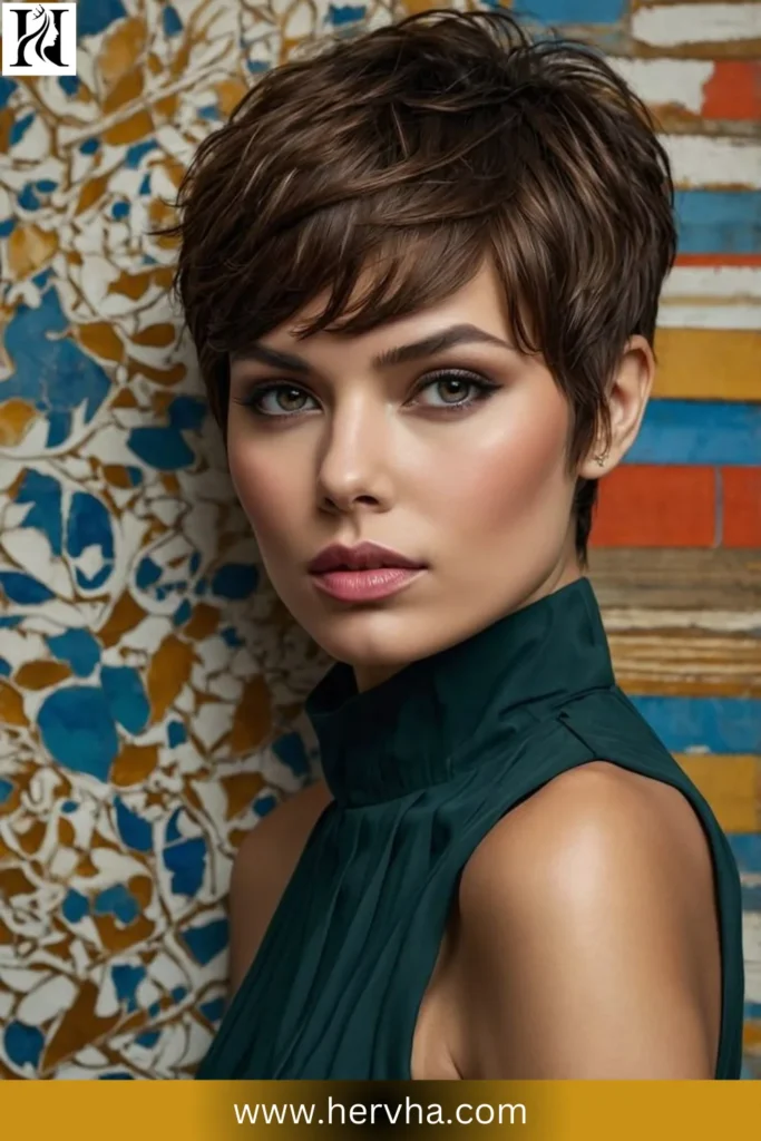 Cropped Cut with Bangs