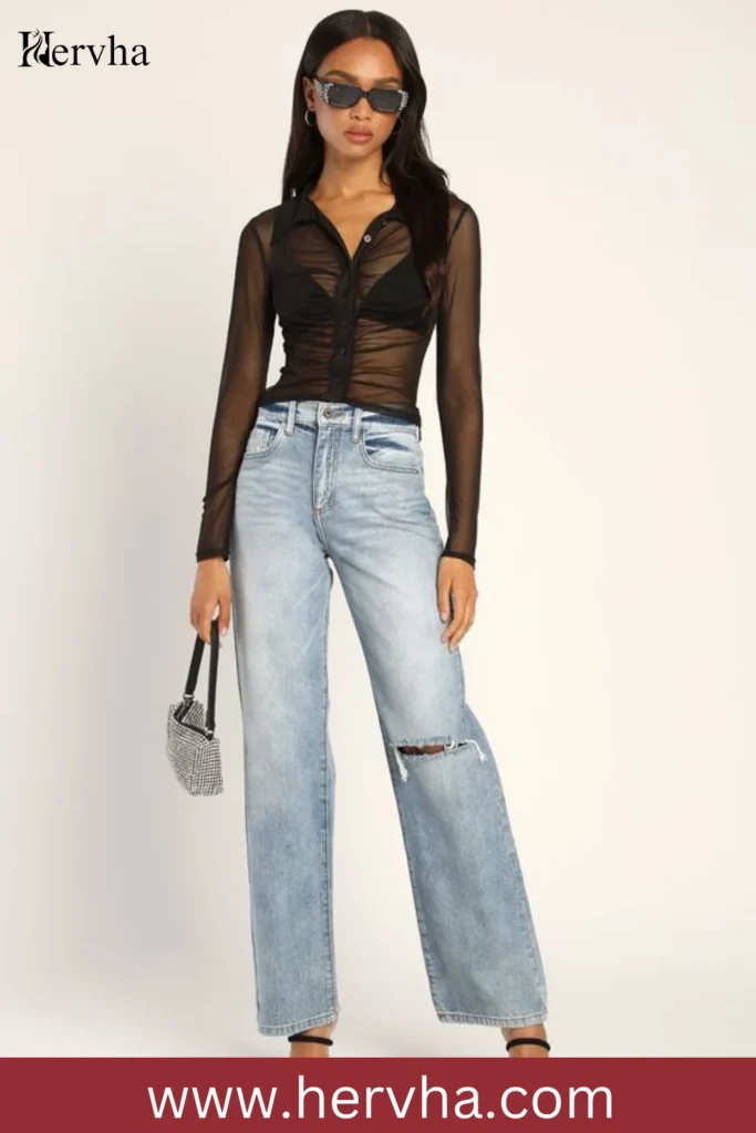 20 Baggy Jeans Outfit Ideas for Women