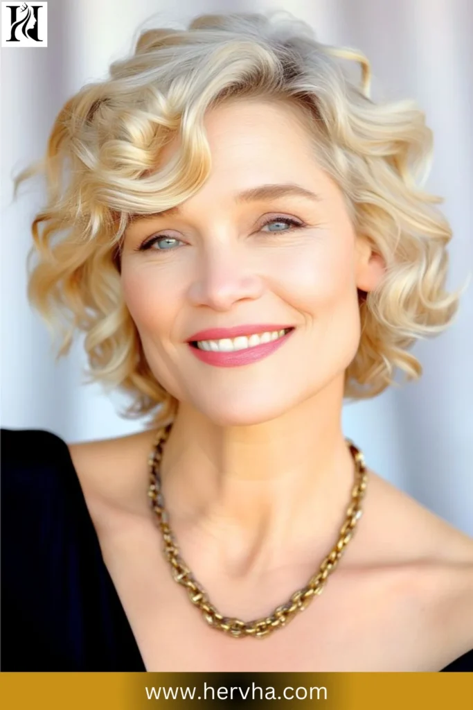 Short Curly Bob