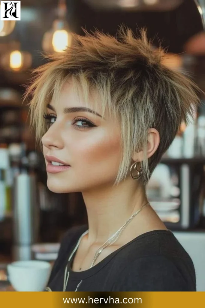 Edgy Spiky Cut