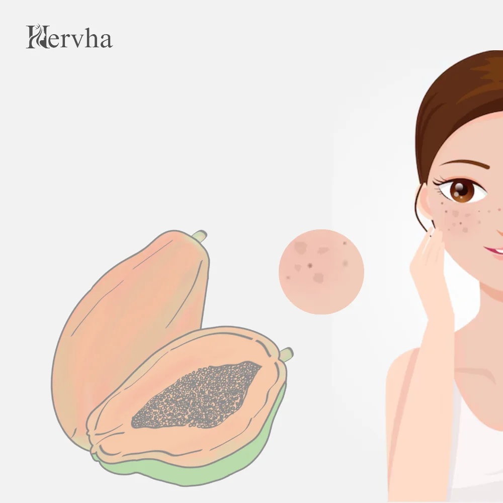 Papaya use to remove dark spot on your face