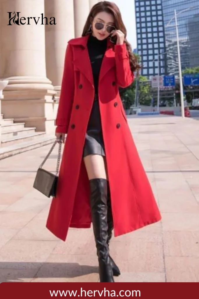 Winter-Ready Red Coats