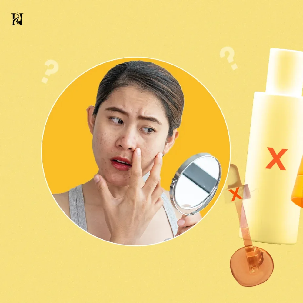 Avoid Pore-Clogging Products to blackhead removal