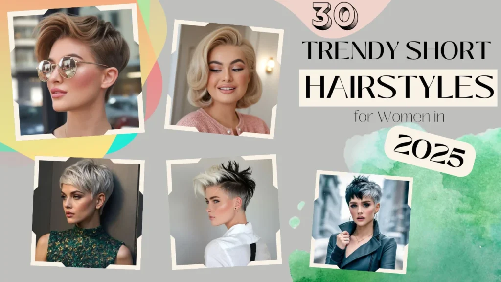 30 Trendy Short Hairstyles for Women in 2025