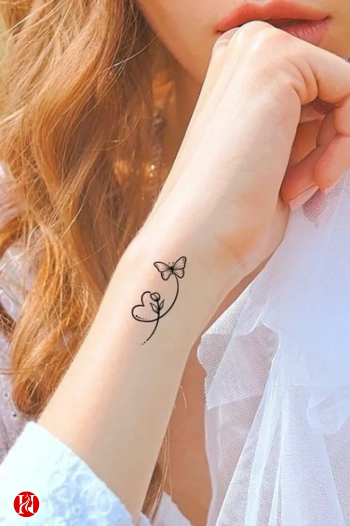 small Minimalist Tattoos on rest