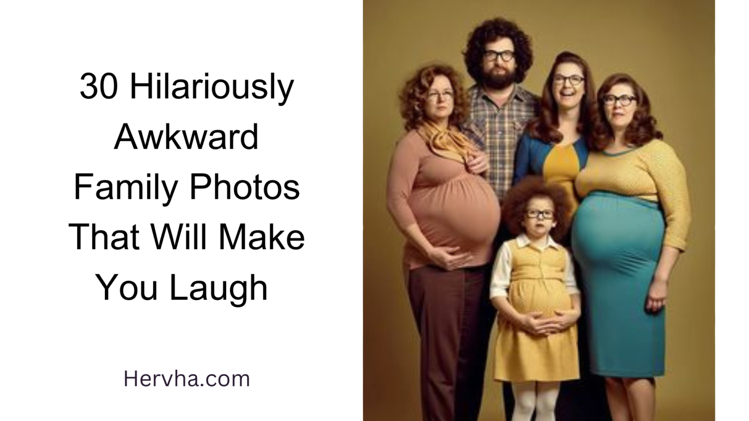 30 Hilariously Awkward Family Photos That Will Make You Laugh